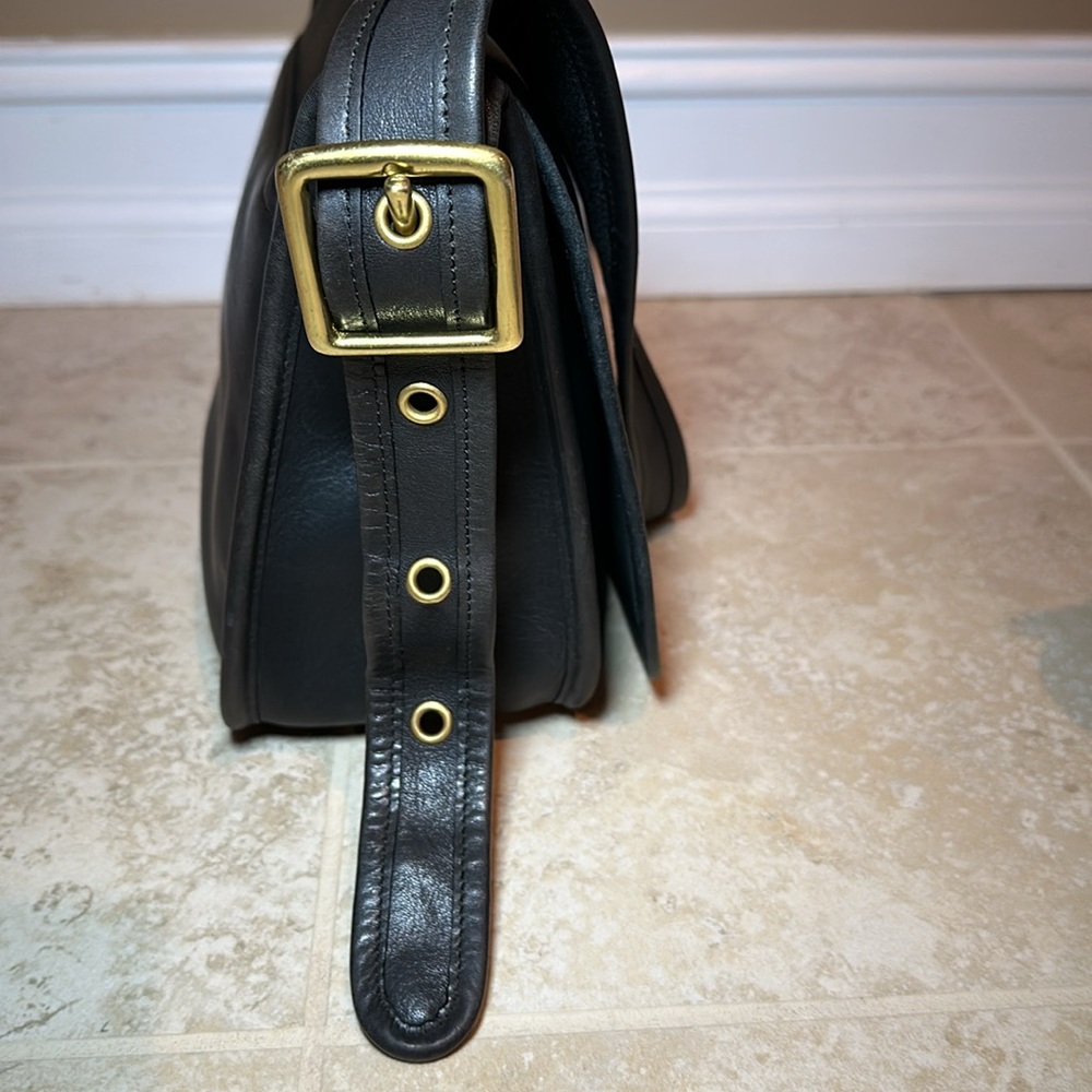 Vintage Coach Patricia Legacy  BLACK - Picture 4 of 9